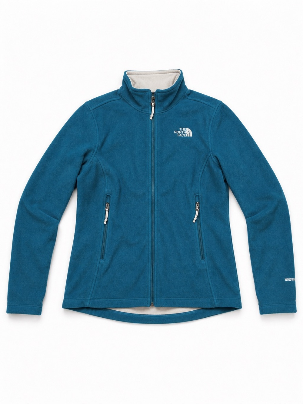 The North Face WindWall Teal Full Zip Fleece Jacket